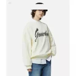 SMUDGE LETTERING SWEATSHIRT (2COLOR) (LRRSCTM127M) 5961644