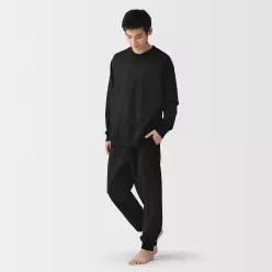 [무인양품] 남성 스웨트 긴소매 룸 웨어 세트 FB0ZYA6S