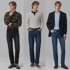 [어패럴]26FW  가을   남성  스트레이트 데님 3종