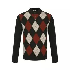 닥스 셔츠 26년 FW 울 100 아가일 패턴 카라 니트DMW1SWTL102-KK( 양말 ) LE1222495351