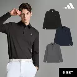 아디다스 골프 FW 남성 기모 카라티 3종