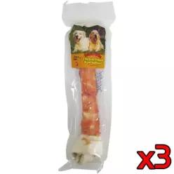 알파독 치킨말이껌 1p 12in(약30cm) x3개 큰개용 강아지껌