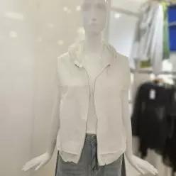 여름 바스락 후드 집업 베스트 (627300) _EPT