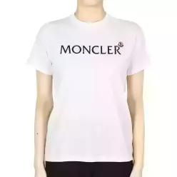 디몬트 몽클레어 키즈 레터링 로고 와펜 반팔(화이트) 8C00015 89AFV 034 12,14A (성인착용가능)