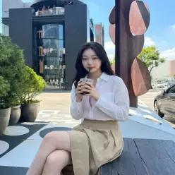 [하프클럽/]5컬러 썸머룩 바캉스룩 살안타 오버핏 롱셔츠 남방