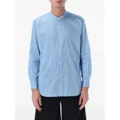 오라리 스트라이프 스탠드 업 칼라 셔츠 A26SS02CSBLUESTRIP TP452307520