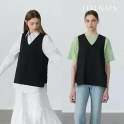 조이너스 26FW 브이넥 니트베스트 2종
