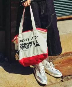 디아도라 diadora 아톰 파우치 토트백 RED