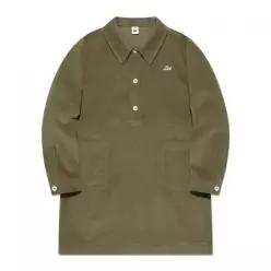 LEE KIDS 코듀로이 카라 레귤러핏 원피스 카키 L케이투 K2404OP70KH 519848