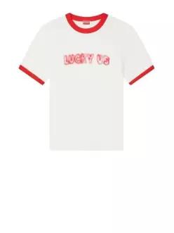 26SS  반팔 티셔츠 FG5 5TS106 4SK 02 OFF WHITE DOM