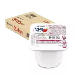 [내일도착] 연세 요거트 딸기 80g x 24개