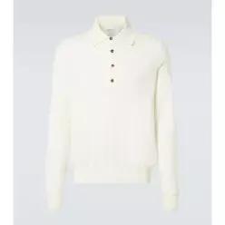 Bottega Veneta 캐시미어 폴로 스웨터 TP557187151