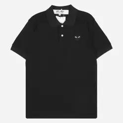 5F AX T066 051 1 블랙 하트 폴로 셔츠 블랙