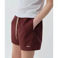 벤시몽 NYLON BANDING SHORTS - DARK MAROON 423673