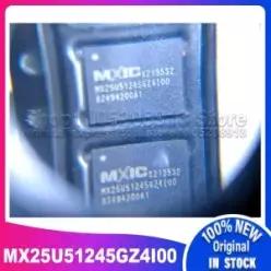 210개/몫 MX25U51245GZ4I00 6*8mm QFN8 100 새 제품