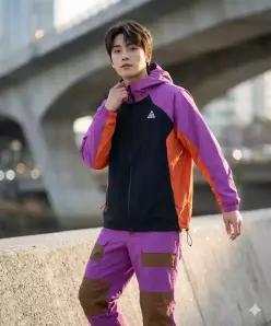 [매장정품] nike ACG 판타즈마 스톰 핏 ADV 자켓재킷 M - 비비드 퍼플블랙세이프티 오렌지서밋 화이 1f1fbb