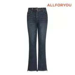 올포유여성 기모 뒷이밴드 부츠컷 데님 팬츠 ALPJM9131-913 469630