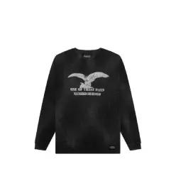 네이버후드 X 원 오브 데이즈 크루 넥 스웨트셔츠 252FPODNCSM01BLK TP452493416