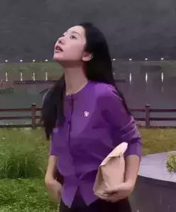 제네럴아이디어 generalideastandard 에센셜 크루넥 가디건 PURPLE WBD3L04501