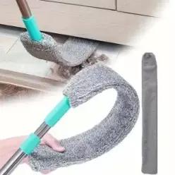 접이식 긴 손잡이 가구 밑 먼지 제거기 가전제품 청소용 마이크로파이버 브러쉬 가정 및 사무실 도구