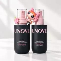 [파워퍼프걸 콜라보] 어노브 실크 헤어 오일 에센스 70ml 더블 기획 (텐더블룸/웜페탈)