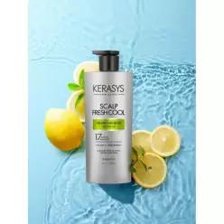 매장정품 KERASYS 클리닉 비듬두피 샴푸 시트러스 레몬프레쉬향 750ML*2개