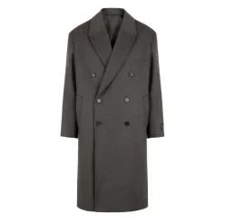 [바쏘옴므] 울 캐시미어 오버핏 더블 롱코트 (WSX4CD23A)893216