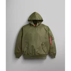 알파 트 풀 오버 후디드 MA-1 OG-107 그린 4769017 AI24I3000003O1G