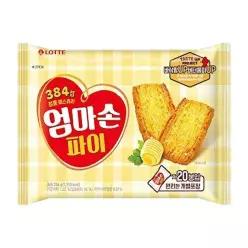 [롯데제과] 롯데 엄마손파이 254g x 22개 과자 스낵