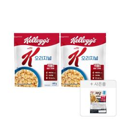 켈로그 스페셜K 오리지널 480g, 2개 + 증정(저당 그래놀라 40g, 1개)