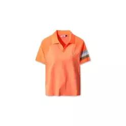 WAAC Women Knit Sleeve Hybrid Polo WWTCM26301ORX 6148529