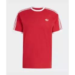 아디다스 ADIDAS 3-스트라이프 티셔츠 - 레드 KE3535 169028