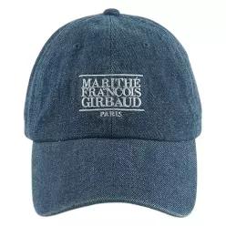 마리떼 DENIM WASHING SMALL CLASSIC LOGO COVERED CAP MFG46FHG229-BLU