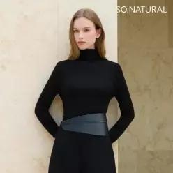 쏘내추럴 26FW 엑스트라 파인 울100 니트 2종