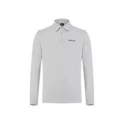 매장정품 EIDER DMU26285MH POP 남성 잠재권축 폴로 티셔츠 Melange GREY 스포츠 레