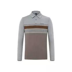 매장정품 EIDER DMU26287MH POP 남성 선염 스트라이프 폴로 티셔츠 Melange GREY 스
