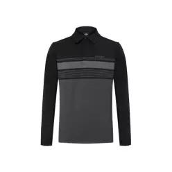 매장정품 EIDER DMU26287Z1 POP 남성 선염 스트라이프 폴로 티셔츠 Black 스포츠