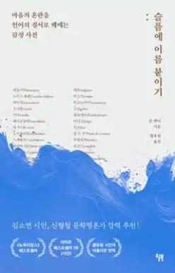슬픔에 이름 붙이기 /마음의 혼란을 언어의 질서로 꿰매는 감정 사전