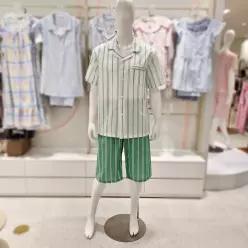 [AK수원점] [비비안] 선염 스트라이프 남성 파자마 MP8901B