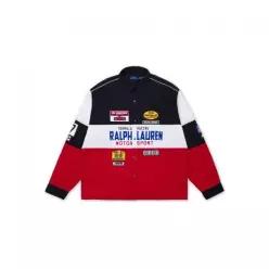 폴로 POLO RALPH LAUREN 레이싱 오버셔츠-멀티 컬러