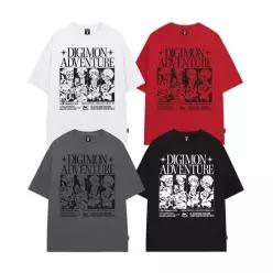 [디지몬 어드벤처] ChildrenPartner Digimon Overfit T-shirt - 4COLOR 6546977 OO6AURT117