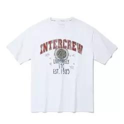 아치형 레터 반팔 티셔츠 화이트 ITA2TR35AWH 6145155 5020455926