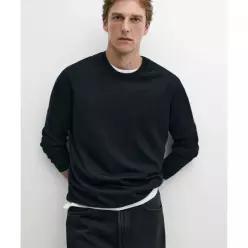 매장정품 MASSIMO DUTTI 100% 메리노 울 라운드넥 니트 스웨터