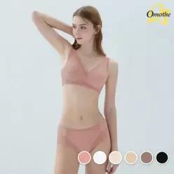 오모떼 [최초가 59 000원] 오모떼 올데이 에센셜 모노레이스 브라 팬티 2종세트 택일