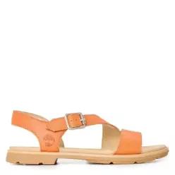 Timberland 팀버랜드 칼리스타 베이 백스트랩 샌들 미디엄 - 오렌지 그레인 7636046