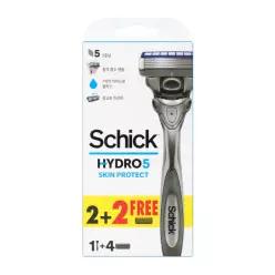 쉬크 하이드로5 스킨프로텍트 면도기 핸들1날22 총 면도기1날4입