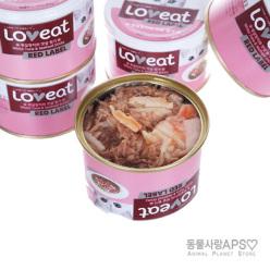 사조 러브잇 레드라벨(흰살참치+맛살) 160g