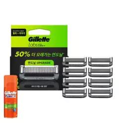 질레트 랩스 딥클렌징바 면도날 8입 퓨전 하이드라 젤 센서티브 75ml 증정