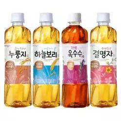 [롯데백화점]웅진식품 [웅진식품 곡물음료 차 모음 500mlx12펫 (하늘보리,자색옥수수,누룽지,결명자)