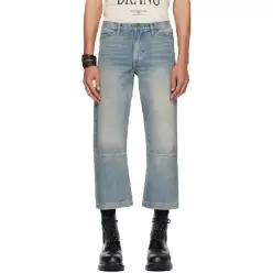 [HYACYN]Blue Etteragic Denim Washed Jeans 261446M186001